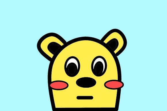Cute Bear Character