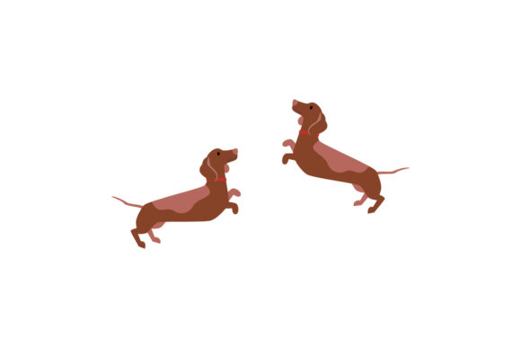 Dog Family Vector Asset