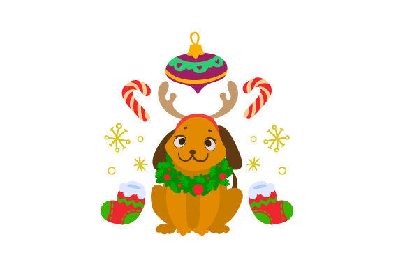 Festive Dog