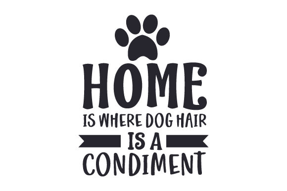 Home is Where Dog Hair is a Condiment