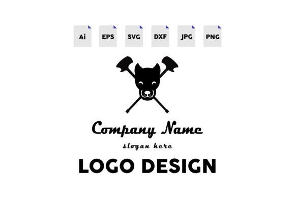 Logo Petshop Dog Axe