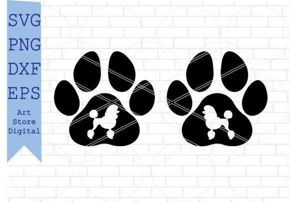 Poodle Paw Svg